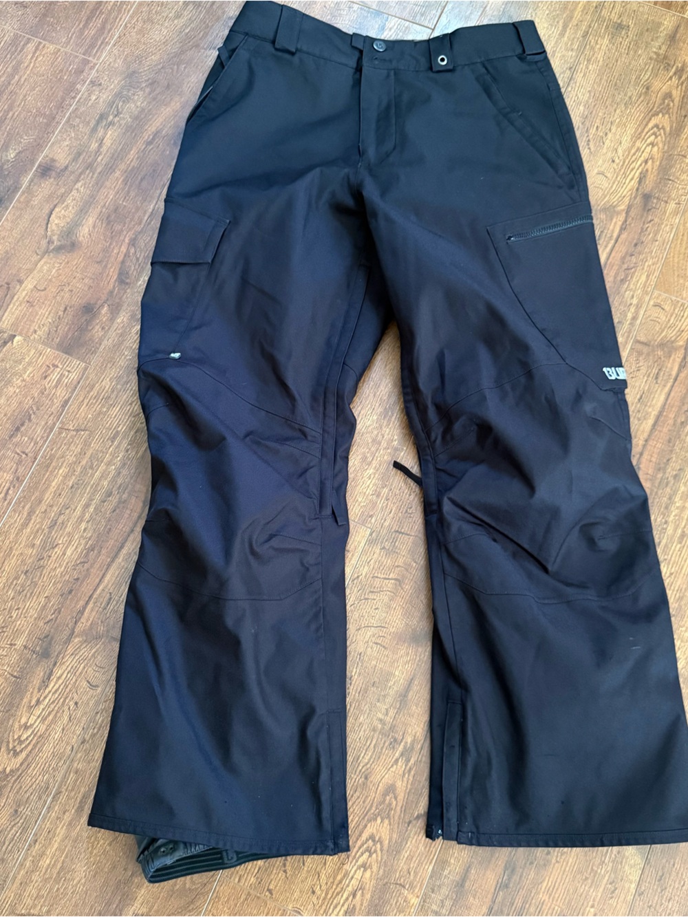 Burton Black Men's Cargo Snow Ski Snowboarding Pants Small